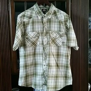 Dickies|Button Down| Short Sleeve|Casual Shirt
